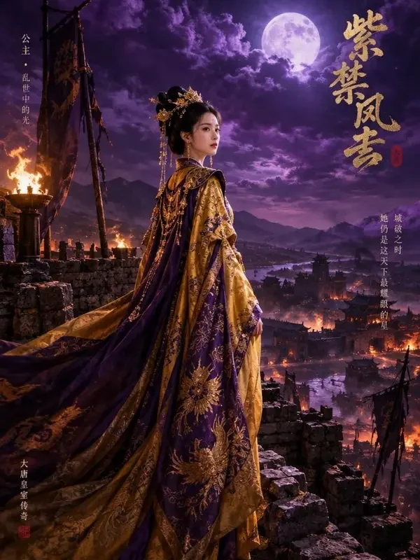 宫墙内，那位不肯跑的少公主 短剧封面，古装题材，共 74 集